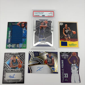 NBA Sports Minnesota Timberwolves Card Lot - Kevin Garnett, Patch, Graded, Auto, Rookie FRENLY BRICKS - Open 7 Days