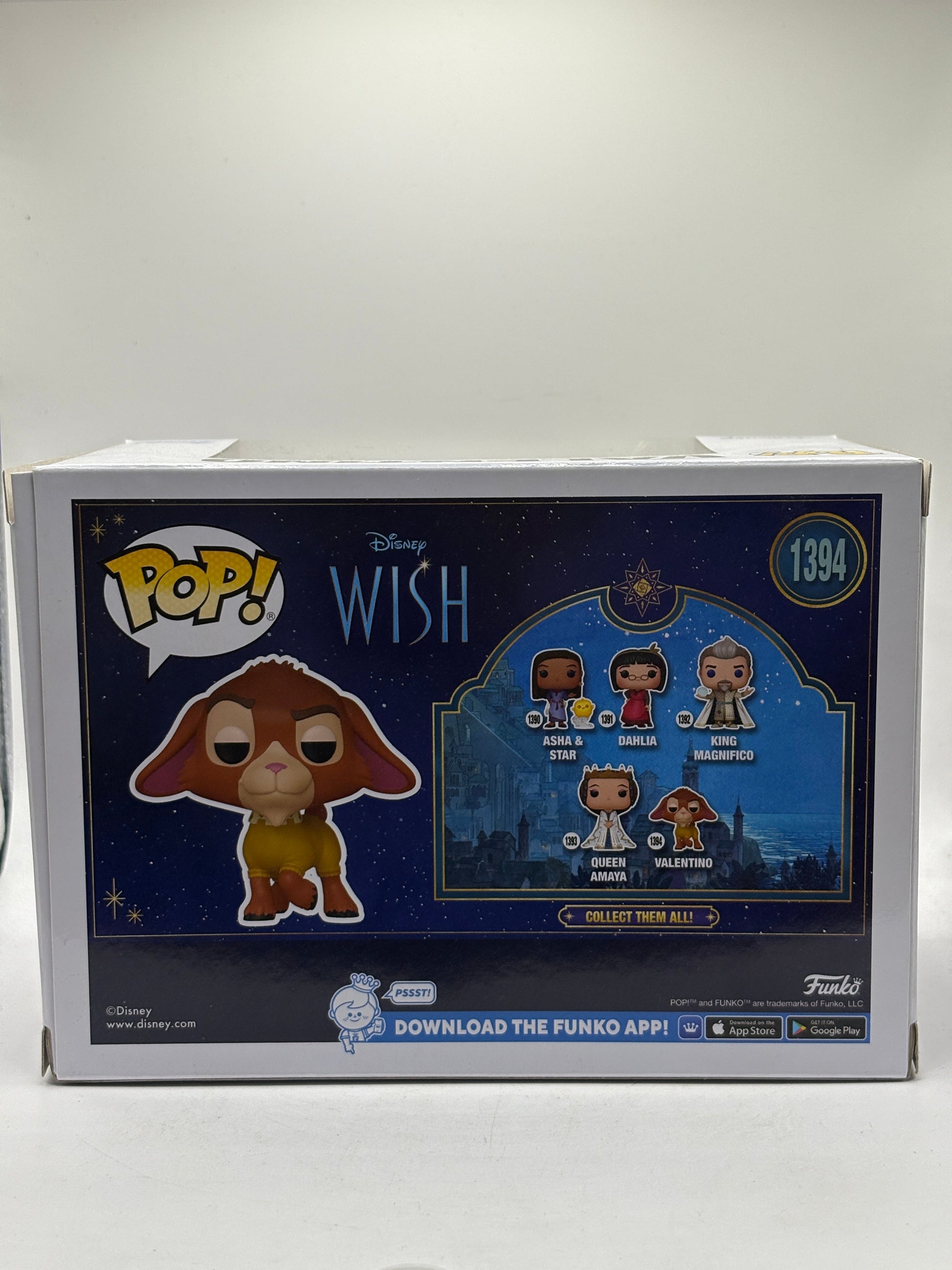 Funko POP! Disney Wish #1394 Valentino Vinyl Figure FRENLY BRICKS - Open 7 Days