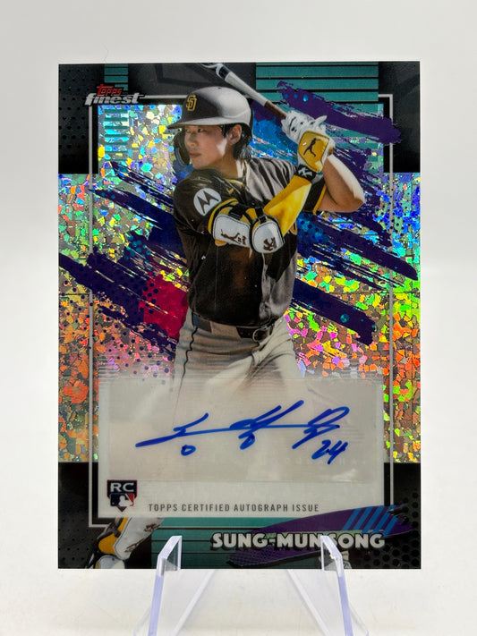 Topps Finest Baseball - Sung-Mun Song Rookie Auto #FMA-SMS - photo 1