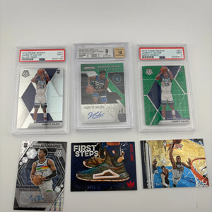 NBA Sports Minnesota Timberwolves Card Lot 2 - Jarrett Culver, Graded, Auto, Rookies FRENLY BRICKS - Open 7 Days