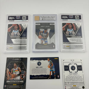 NBA Sports Minnesota Timberwolves Card Lot 2 - Jarrett Culver, Graded, Auto, Rookies FRENLY BRICKS - Open 7 Days