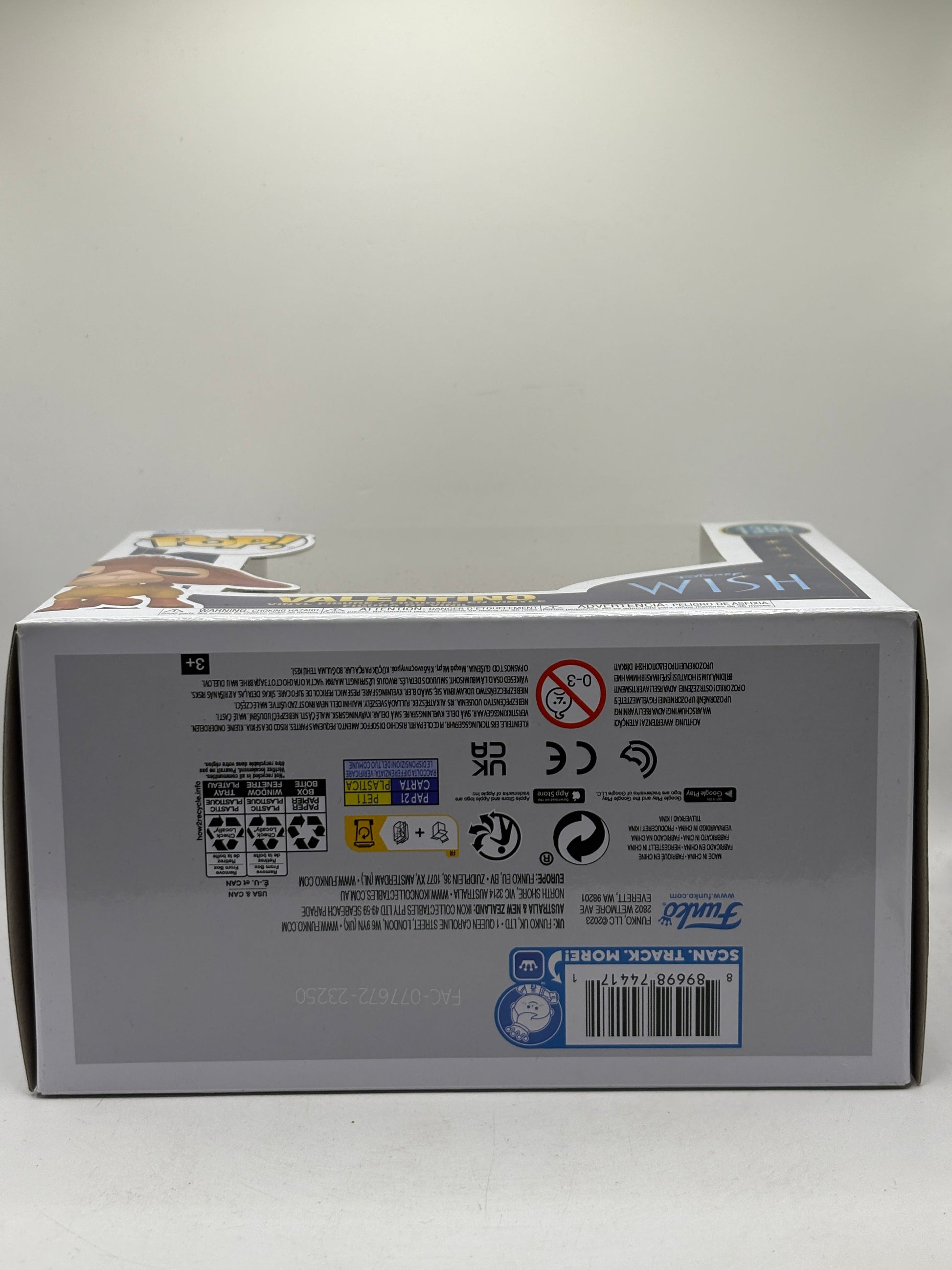 Funko POP! Disney Wish #1394 Valentino Vinyl Figure FRENLY BRICKS - Open 7 Days