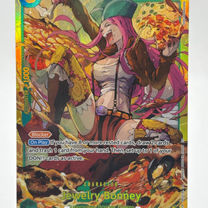 One Piece TCG OP12 - Jewelry Bonney OP12-118 SEC Secret Rare FRENLY BRICKS - Open 7 Days