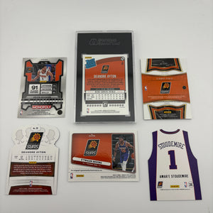 NBA Sports Phoenix Suns Card Lot - Devin Booker, Auto, Graded FRENLY BRICKS - Open 7 Days