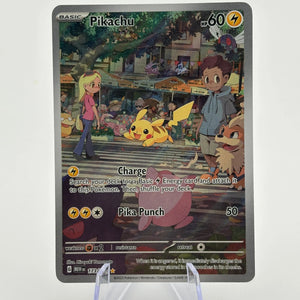 Pokémon TCG Pikachu Scarlet & Violet-151 173/165 Holo Illustration Rare NM FRENLY BRICKS - Open 7 Days