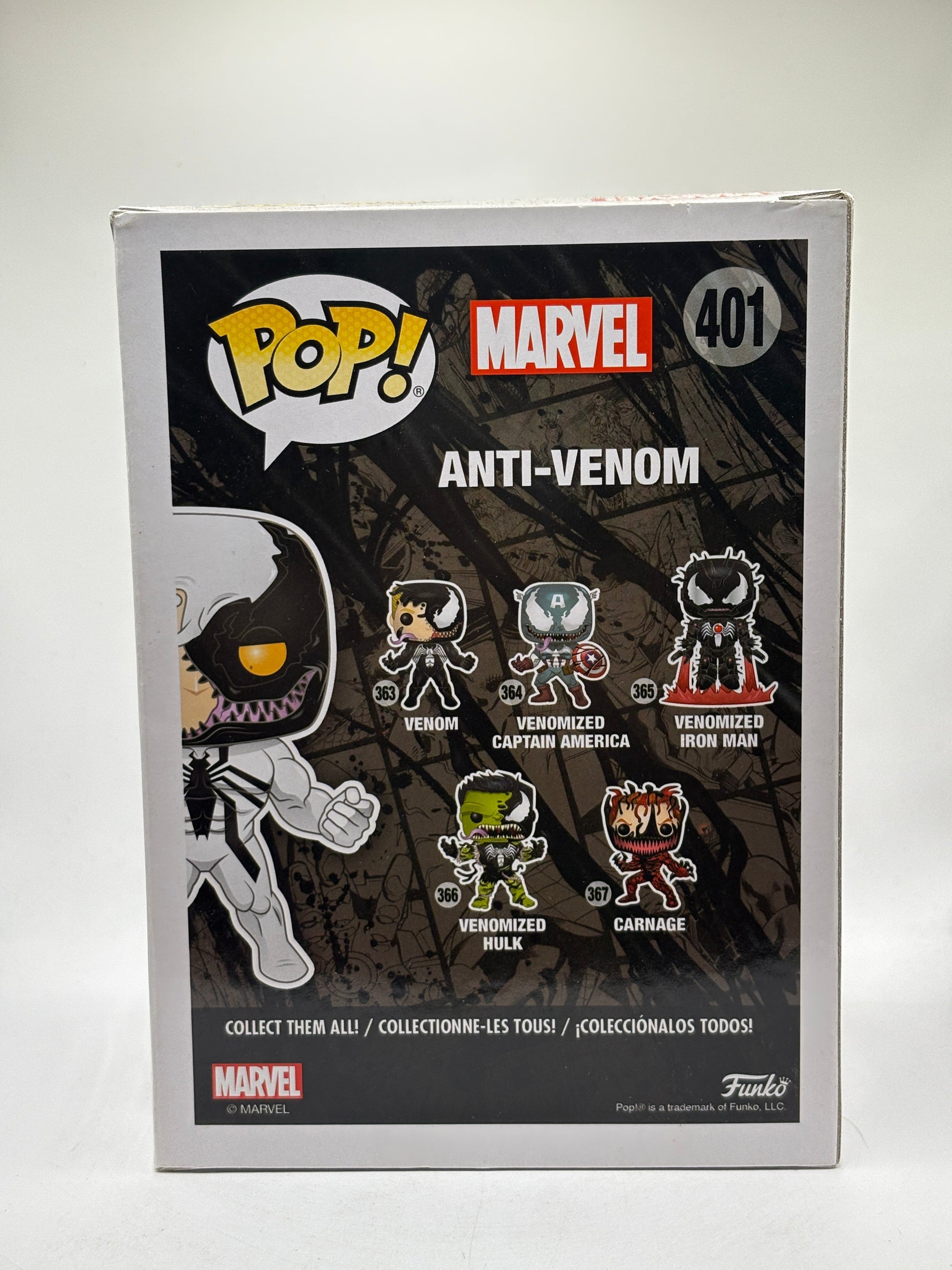 Funko POP! Marvel Venom #401 Anti-Venom Glow Bobble-Head FRENLY BRICKS - Open 7 Days