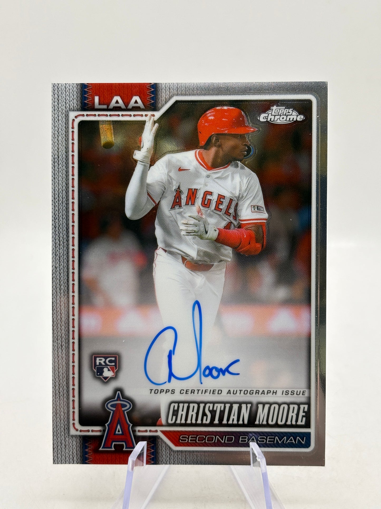 Topps Chrome MLB 2026 - Christian Moore Rookie Auto Base
