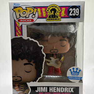 Funko POP! Rocks Authentic Hendrix #239 Jimi Hendrix Funko Exclusive FRENLY BRICKS - Open 7 Days