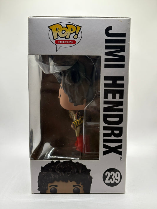 Funko POP! Rocks Authentic Hendrix #239 Jimi Hendrix Funko Exclusive FRENLY BRICKS - Open 7 Days