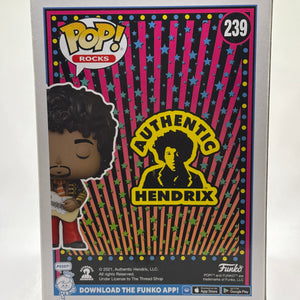 Funko POP! Rocks Authentic Hendrix #239 Jimi Hendrix Funko Exclusive FRENLY BRICKS - Open 7 Days
