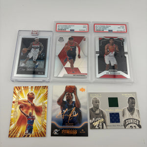 NBA Sports Washington Wizards Card Lot - Gilbert Arenas, Patch, Graded, Numbered FRENLY BRICKS - Open 7 Days