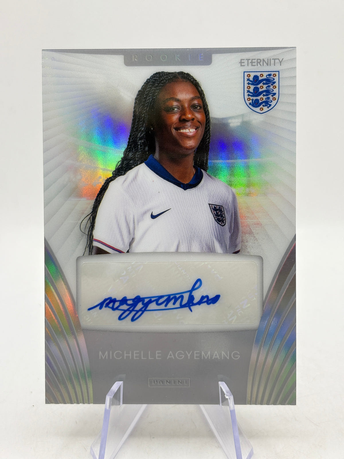 2025 Panini Eternity AUT-R07 Michelle Agyemang Auto Rookie - photo 1 image 1