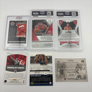 NBA Sports Washington Wizards Card Lot - Gilbert Arenas, Patch, Graded, Numbered FRENLY BRICKS - Open 7 Days