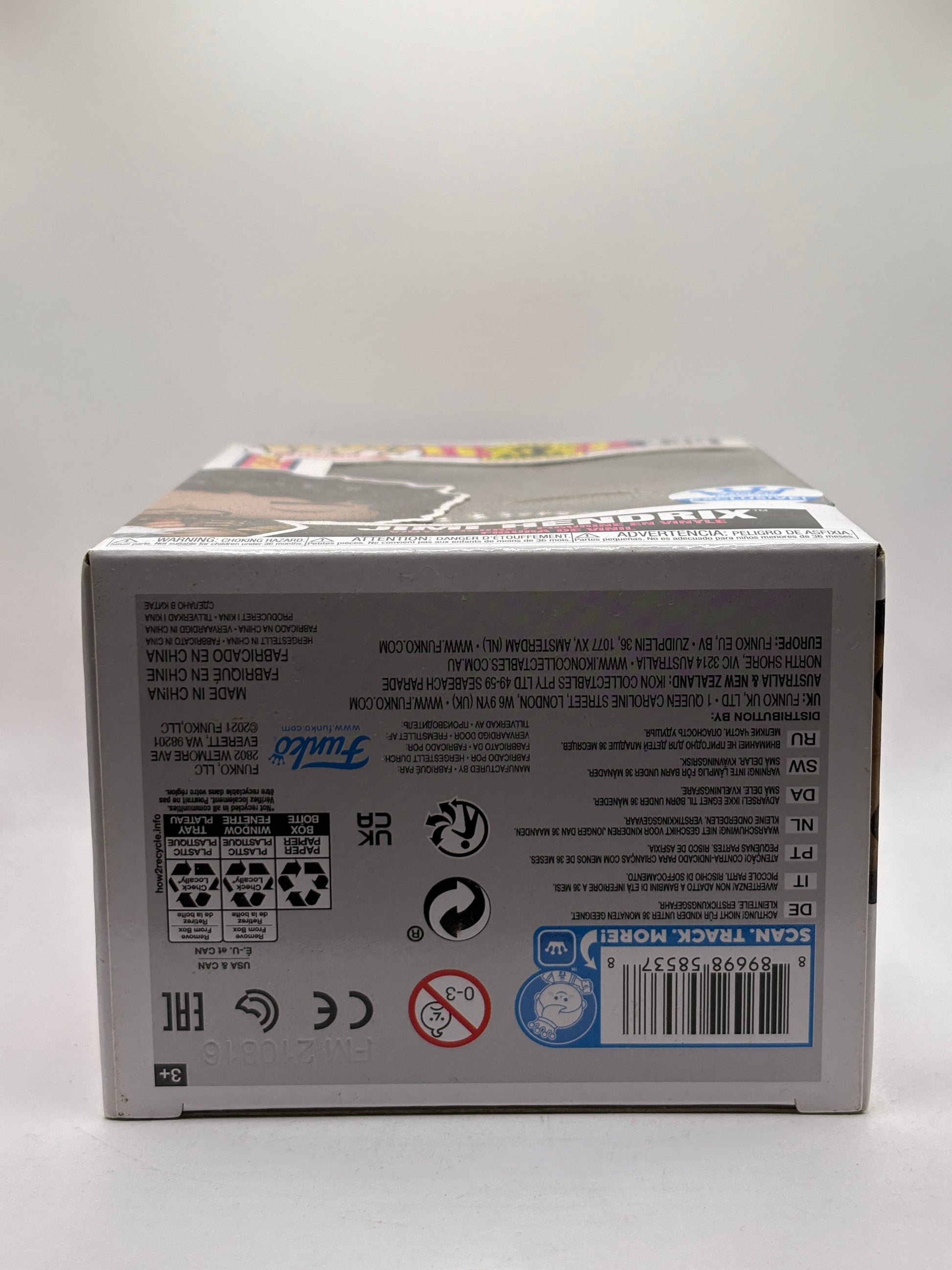 Funko POP! Rocks Authentic Hendrix #239 Jimi Hendrix Funko Exclusive FRENLY BRICKS - Open 7 Days