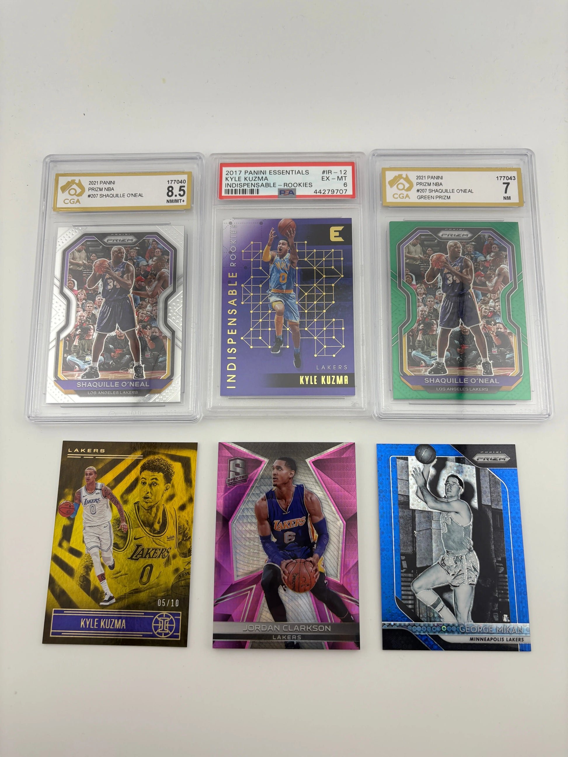 NBA Sports Los Angeles Card Lot - Shaquille O’neal, Graded, Numbered FRENLY BRICKS - Open 7 Days
