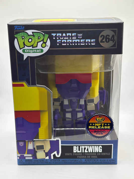 Funko POP! Digital Transformers #264 Blitzwing NFT Release 2000 Pieces FRENLY BRICKS - Open 7 Days