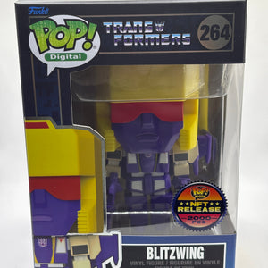 Funko POP! Digital Transformers #264 Blitzwing NFT Release 2000 Pieces FRENLY BRICKS - Open 7 Days