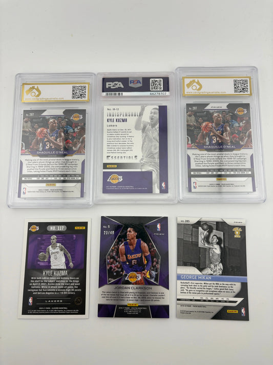 NBA Sports Los Angeles Card Lot - Shaquille O’neal, Graded, Numbered FRENLY BRICKS - Open 7 Days