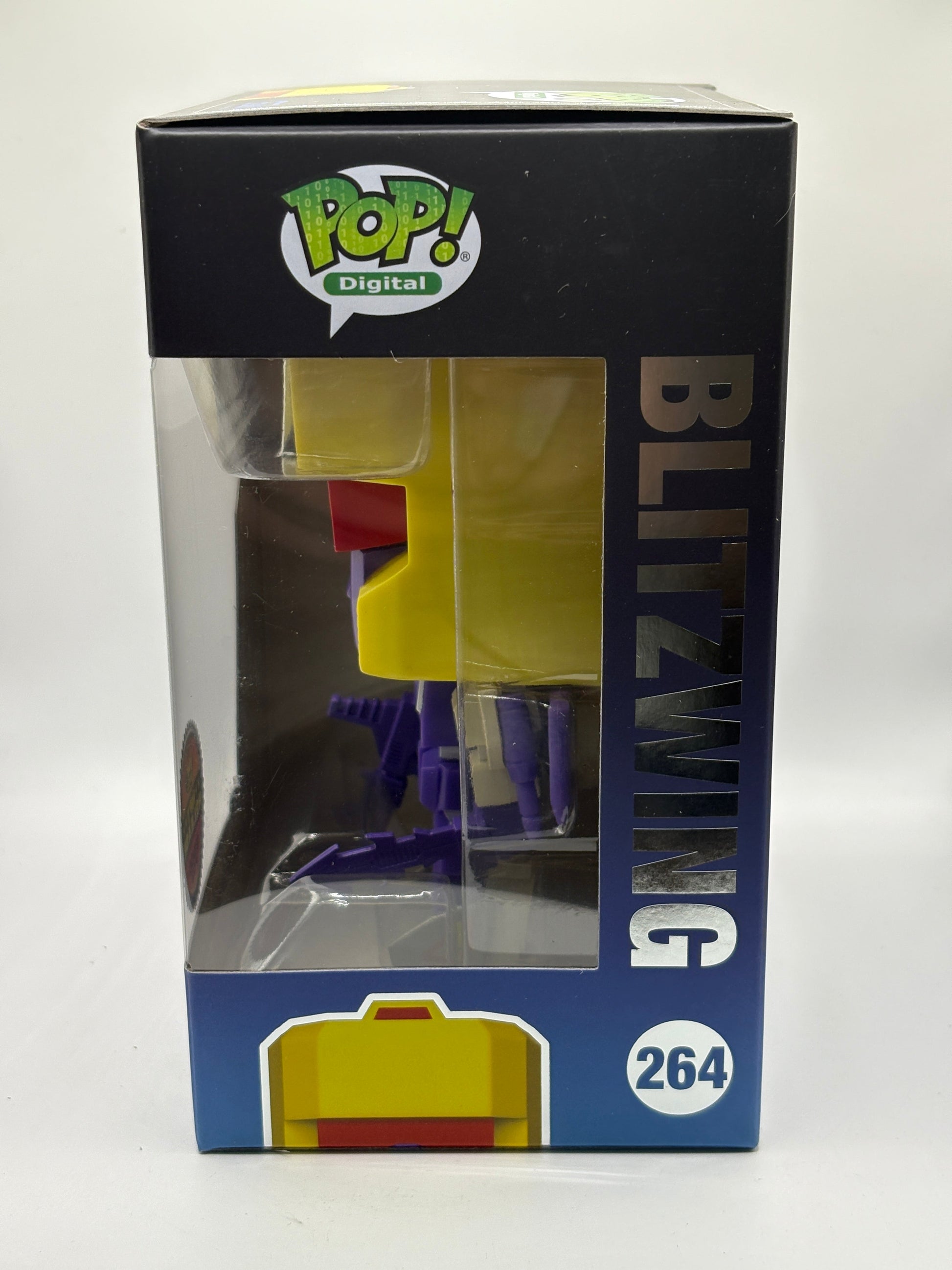 Funko POP! Digital Transformers #264 Blitzwing NFT Release 2000 Pieces FRENLY BRICKS - Open 7 Days