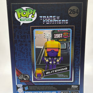 Funko POP! Digital Transformers #264 Blitzwing NFT Release 2000 Pieces FRENLY BRICKS - Open 7 Days
