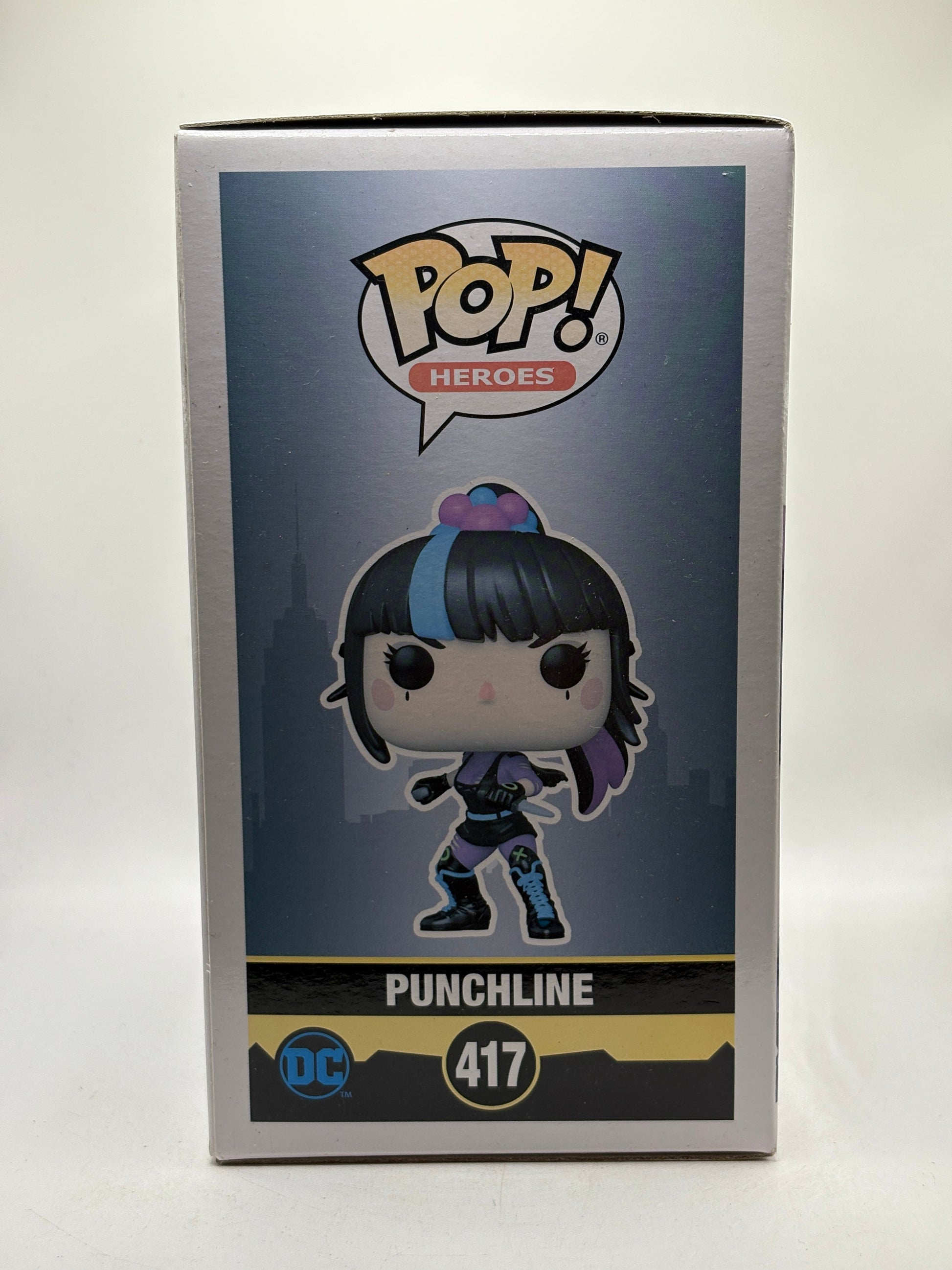 Funko POP! Heroes Batman #417 Punchline 2021 Fall Con Limited Edition FRENLY BRICKS - Open 7 Days