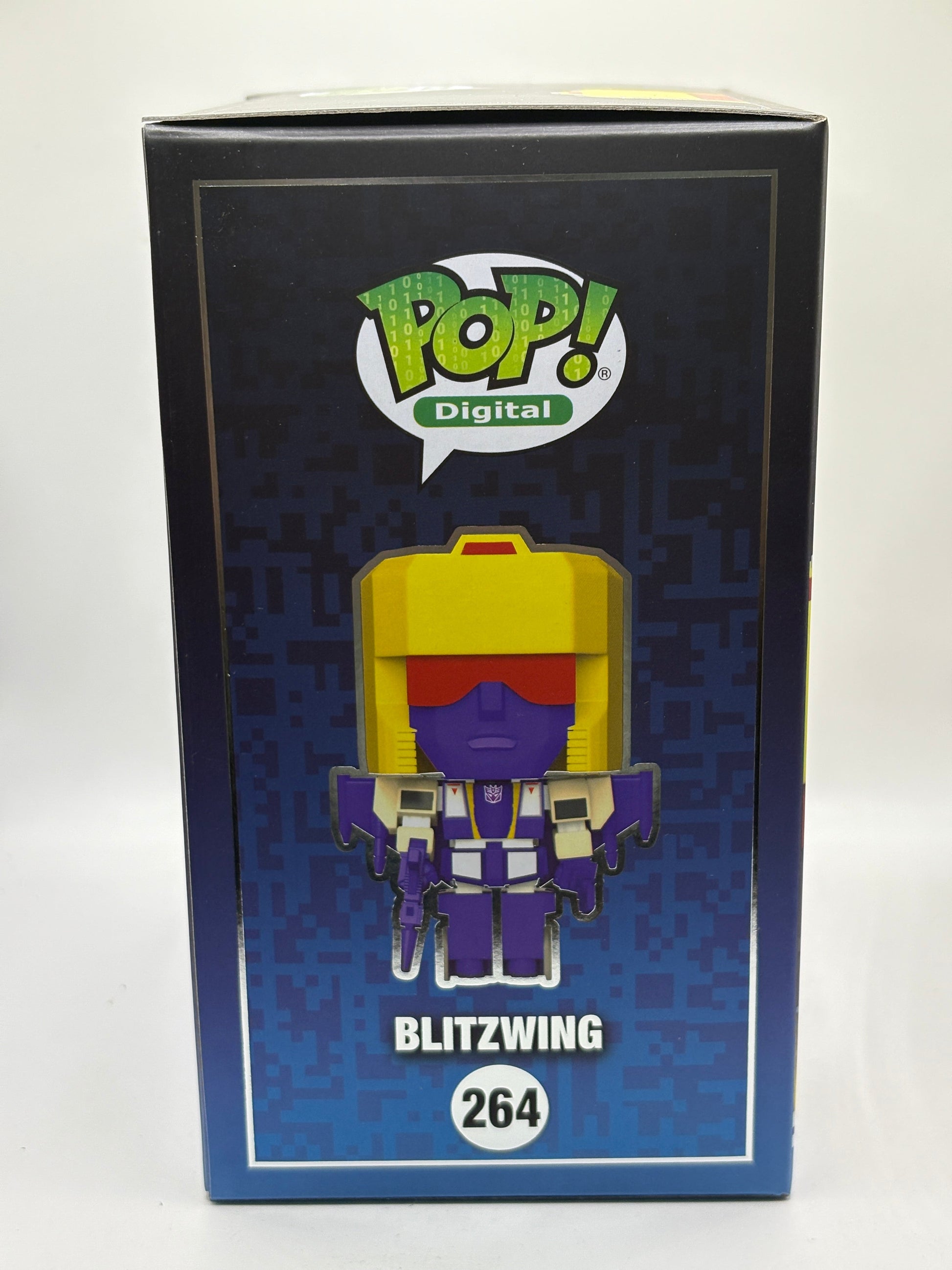 Funko POP! Digital Transformers #264 Blitzwing NFT Release 2000 Pieces FRENLY BRICKS - Open 7 Days