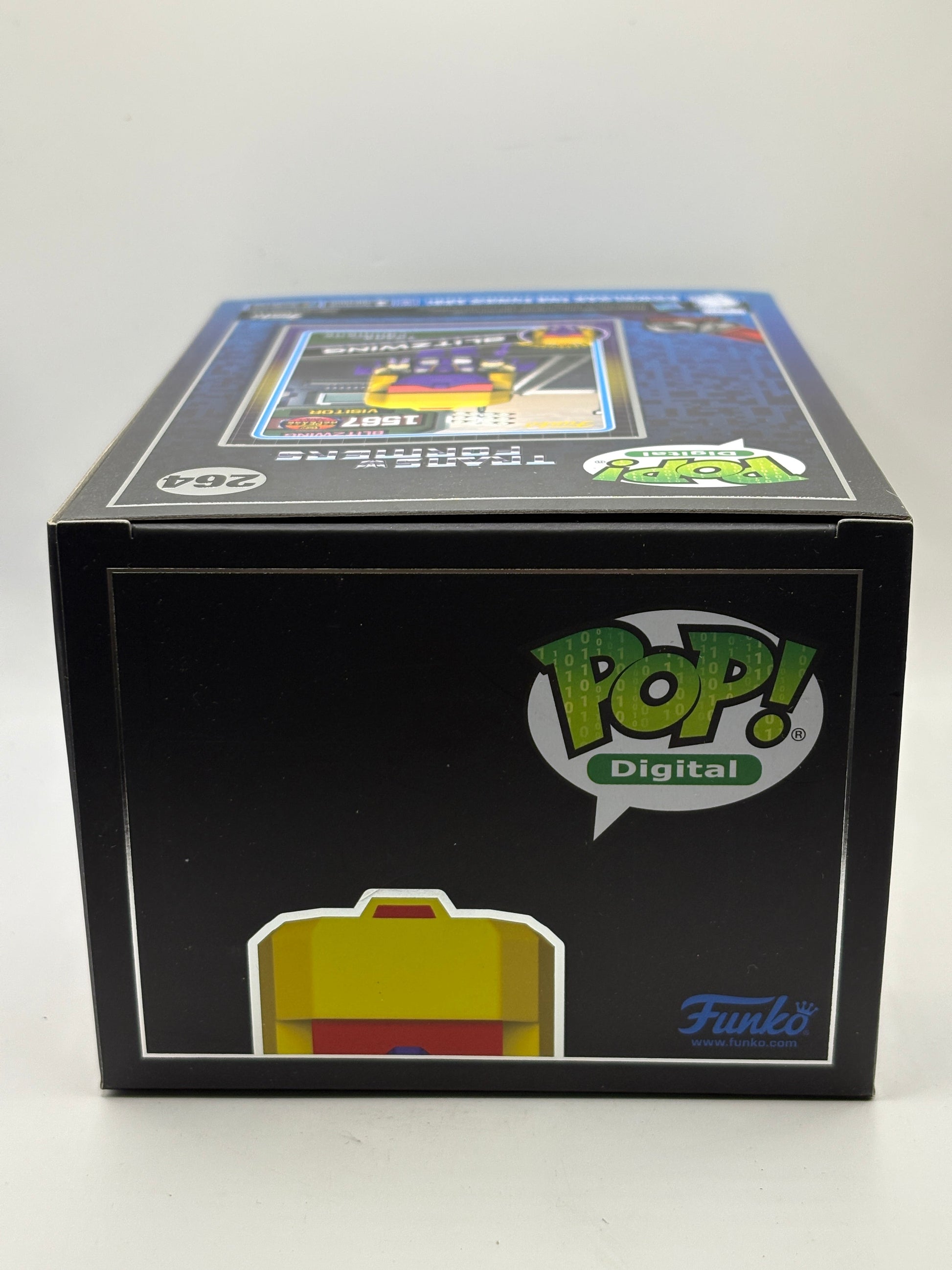 Funko POP! Digital Transformers #264 Blitzwing NFT Release 2000 Pieces FRENLY BRICKS - Open 7 Days