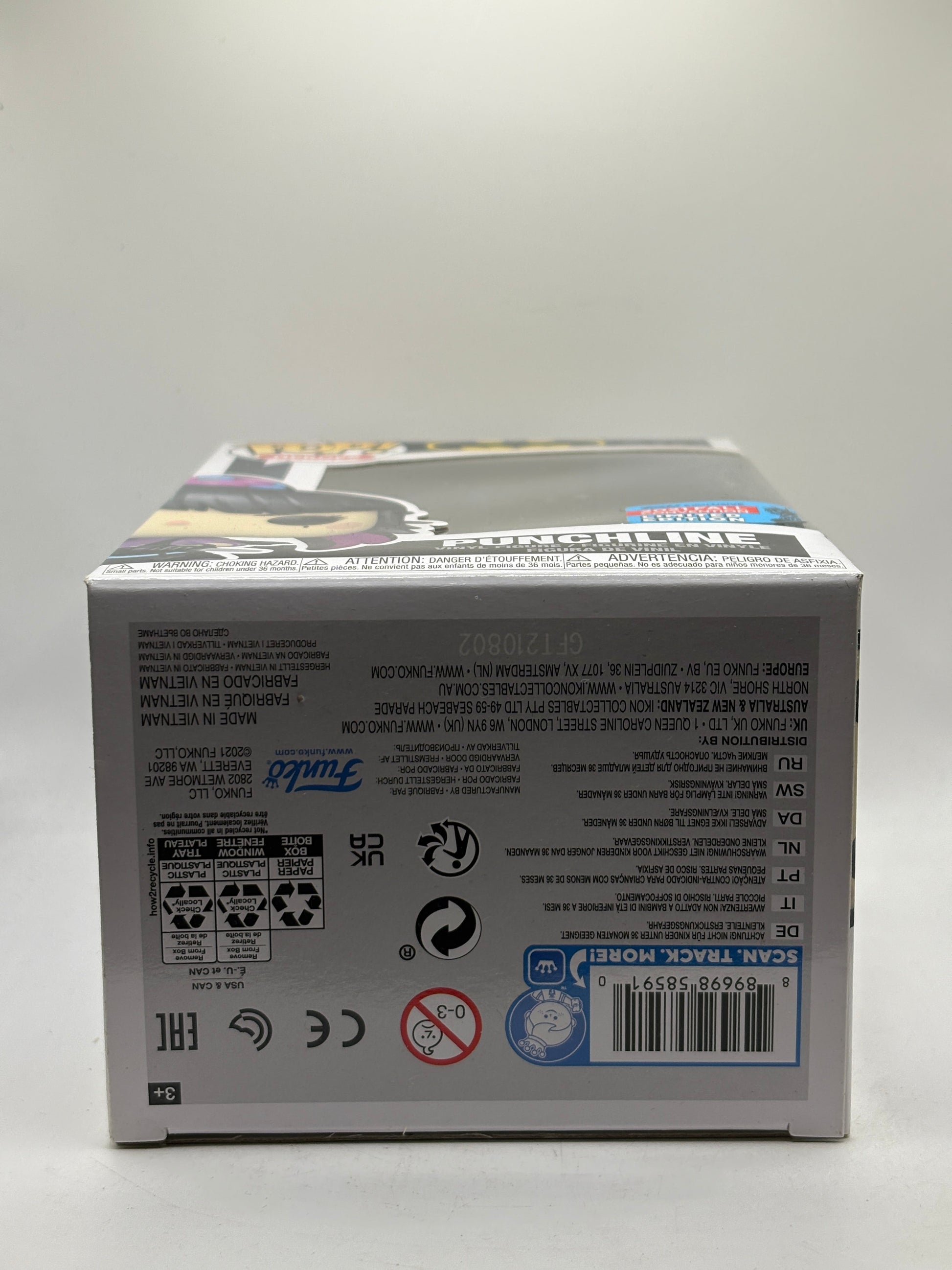 Funko POP! Heroes Batman #417 Punchline 2021 Fall Con Limited Edition FRENLY BRICKS - Open 7 Days