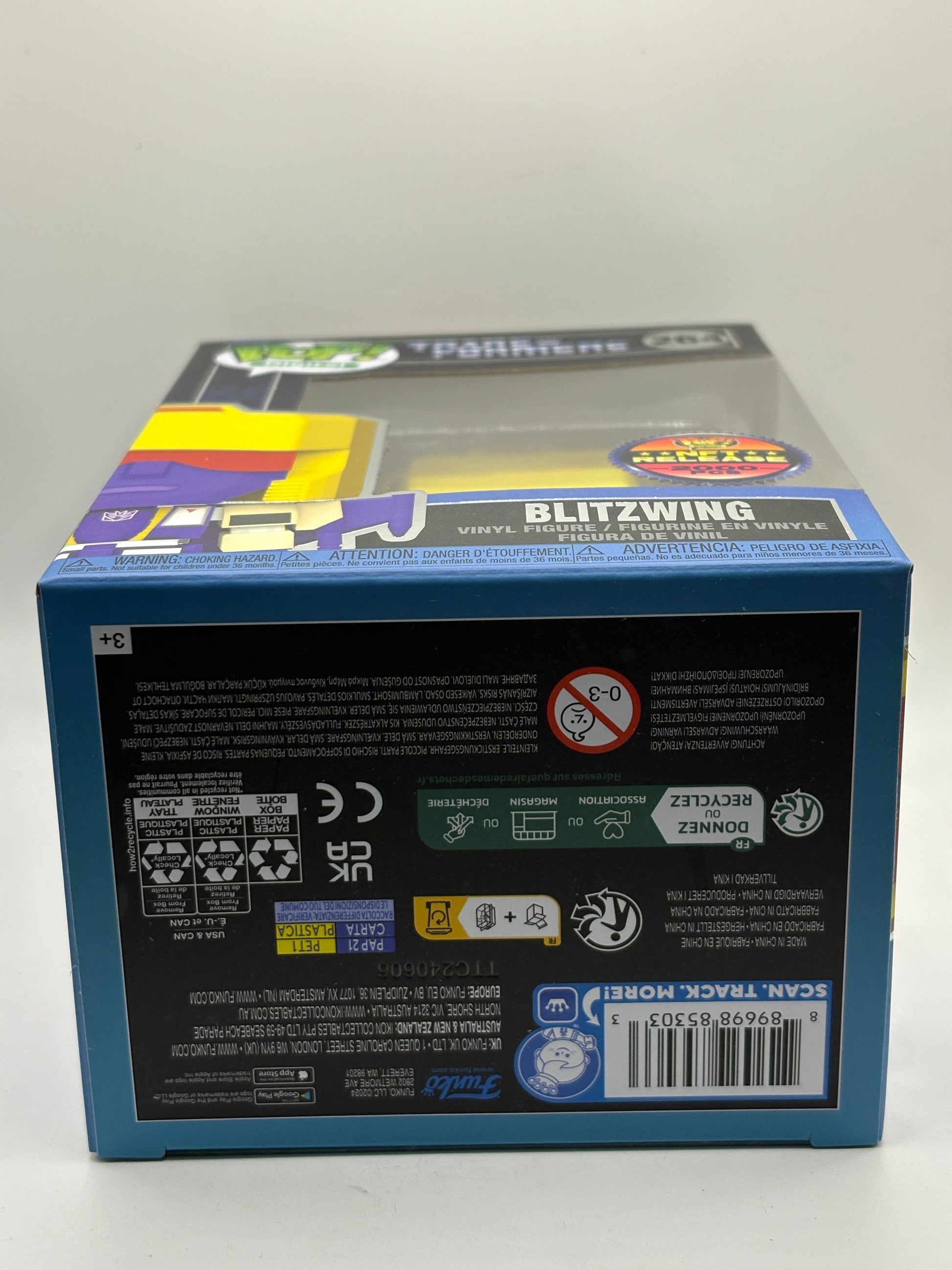 Funko POP! Digital Transformers #264 Blitzwing NFT Release 2000 Pieces FRENLY BRICKS - Open 7 Days