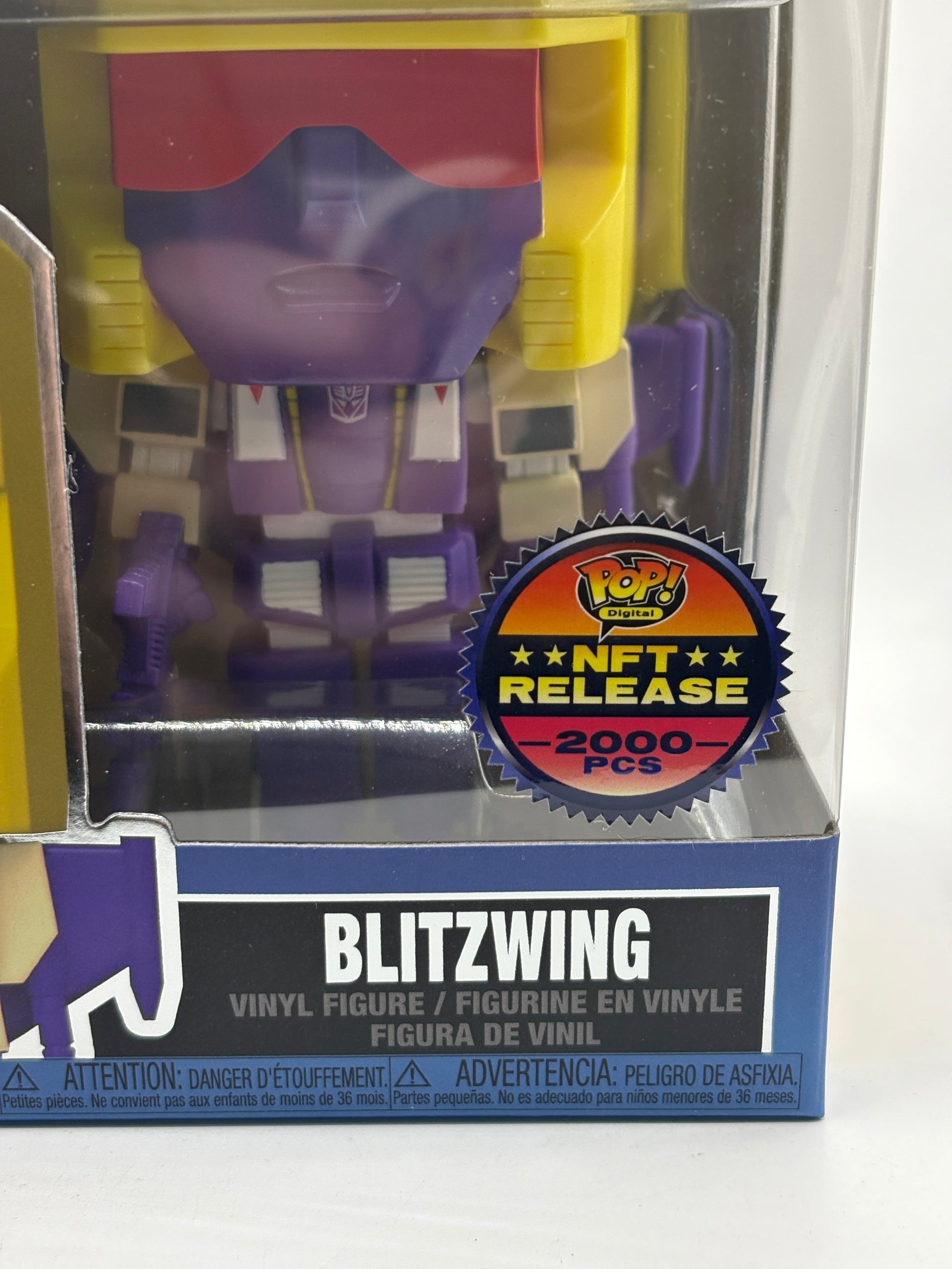 Funko POP! Digital Transformers #264 Blitzwing NFT Release 2000 Pieces FRENLY BRICKS - Open 7 Days