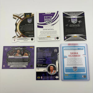 NBA Sports Sacramento Kings Card Lot - Mike Bibby, Rookie, Auto, Numbered FRENLY BRICKS - Open 7 Days