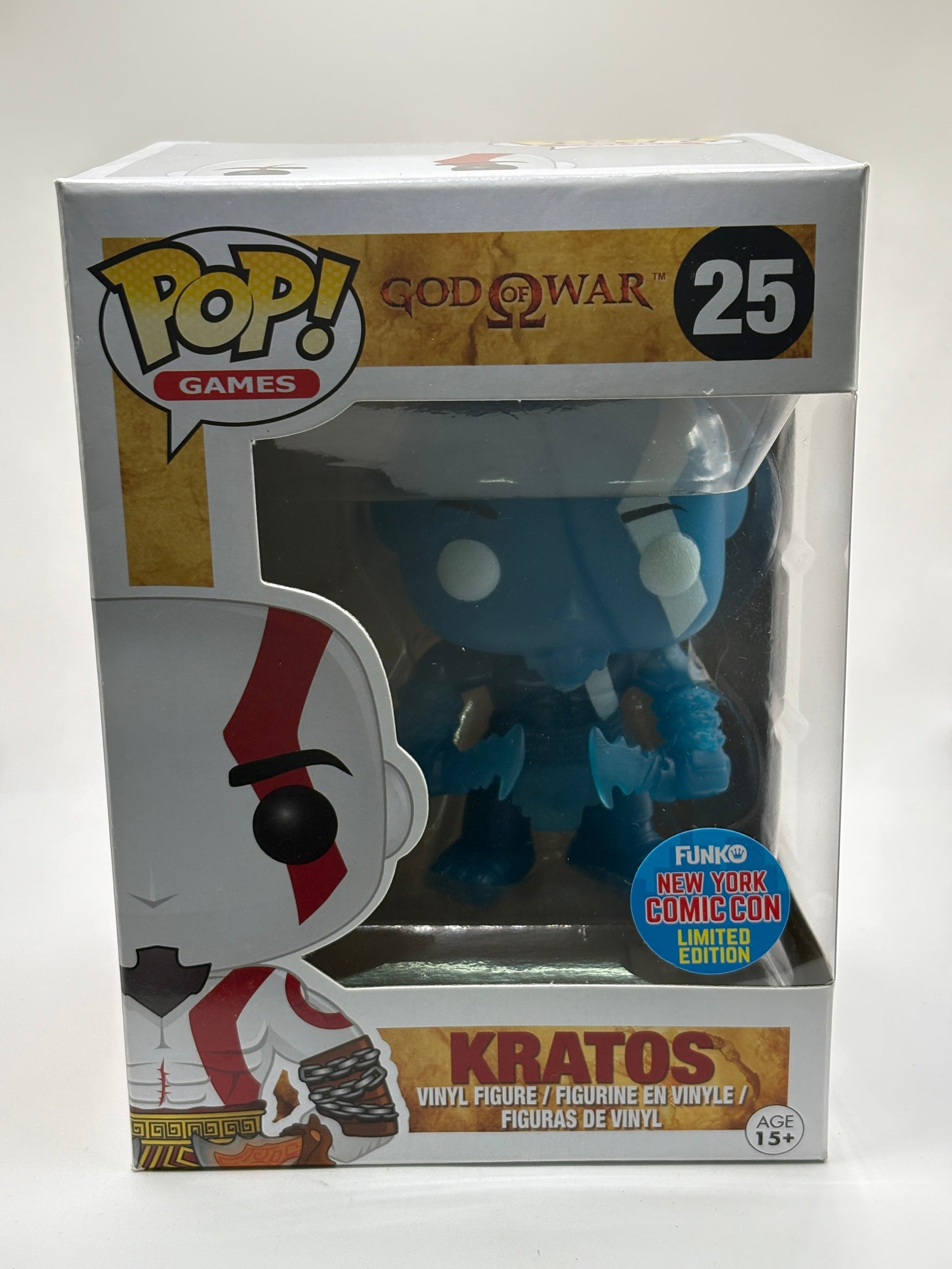 Funko POP! Games God of War #25 Kratos New York Comic Con Limited Edition FRENLY BRICKS - Open 7 Days