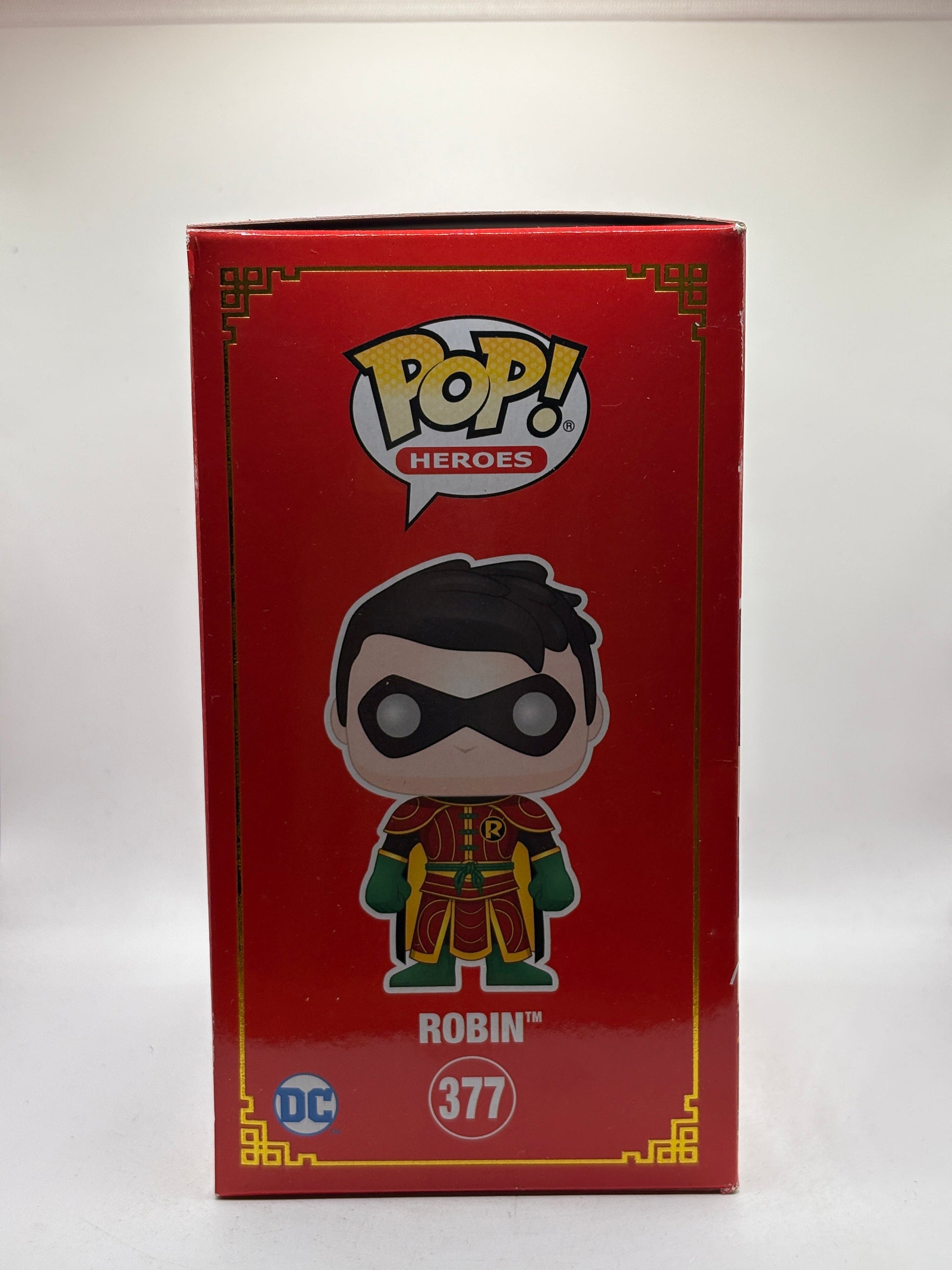 Funko POP! Heroes DC #377 Robin 2021 Summer Con Limited Edition FRENLY BRICKS - Open 7 Days