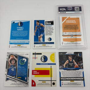 NBA Sports Dallas Mavericks Card Lot - Luka Doncic, Auto, Rookie, Numbered FRENLY BRICKS - Open 7 Days