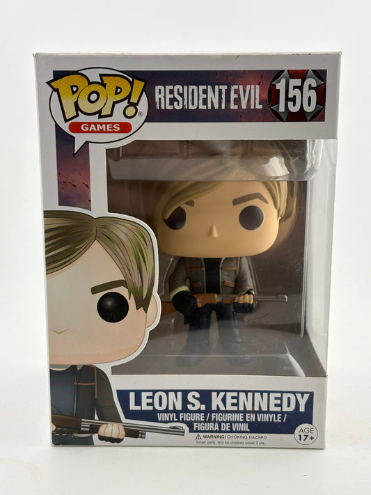 Funko POP! Games Resident Evil 20th Anniversary #156 Leon S. Kennedy Vinyl Figure FRENLY BRICKS - Open 7 Days
