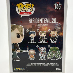 Funko POP! Games Resident Evil 20th Anniversary #156 Leon S. Kennedy Vinyl Figure FRENLY BRICKS - Open 7 Days