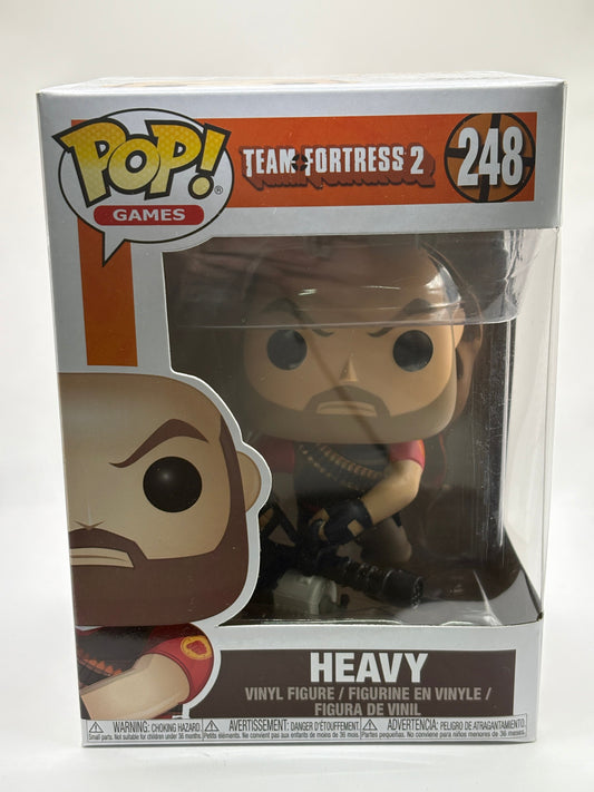Funko POP! Games Team Fortress 2 #248 Heavy Vinyl Figure RARE FRENLY BRICKS - Open 7 Days