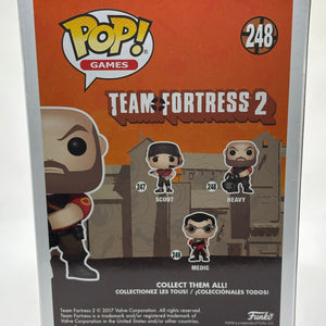 Funko POP! Games Team Fortress 2 #248 Heavy Vinyl Figure RARE FRENLY BRICKS - Open 7 Days