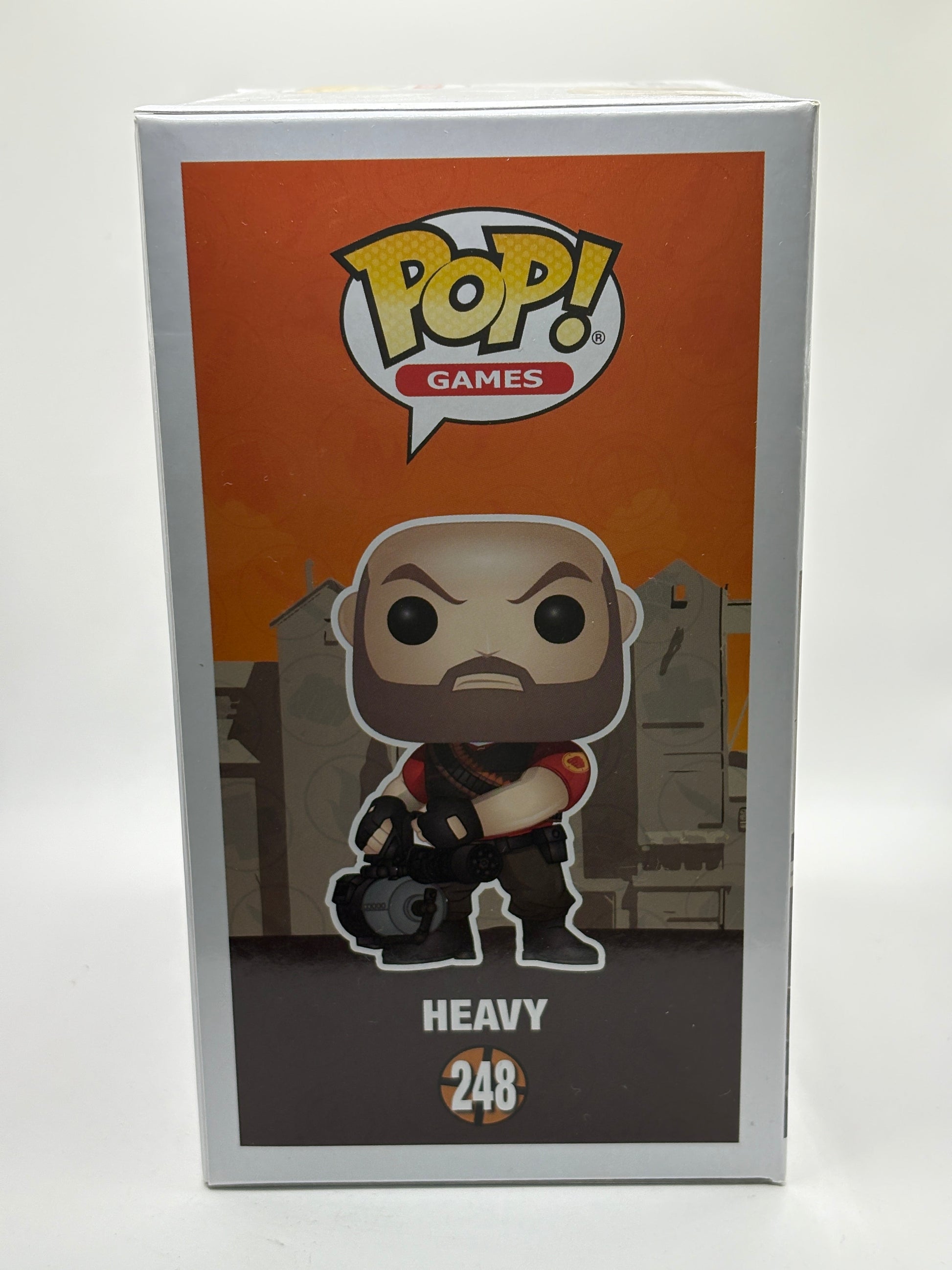 Funko POP! Games Team Fortress 2 #248 Heavy Vinyl Figure RARE FRENLY BRICKS - Open 7 Days