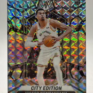 2023-24 Panini Mosaic Basketball - Victor Wembanyama #282 Silver Mosaic Rookie FRENLY BRICKS - Open 7 Days