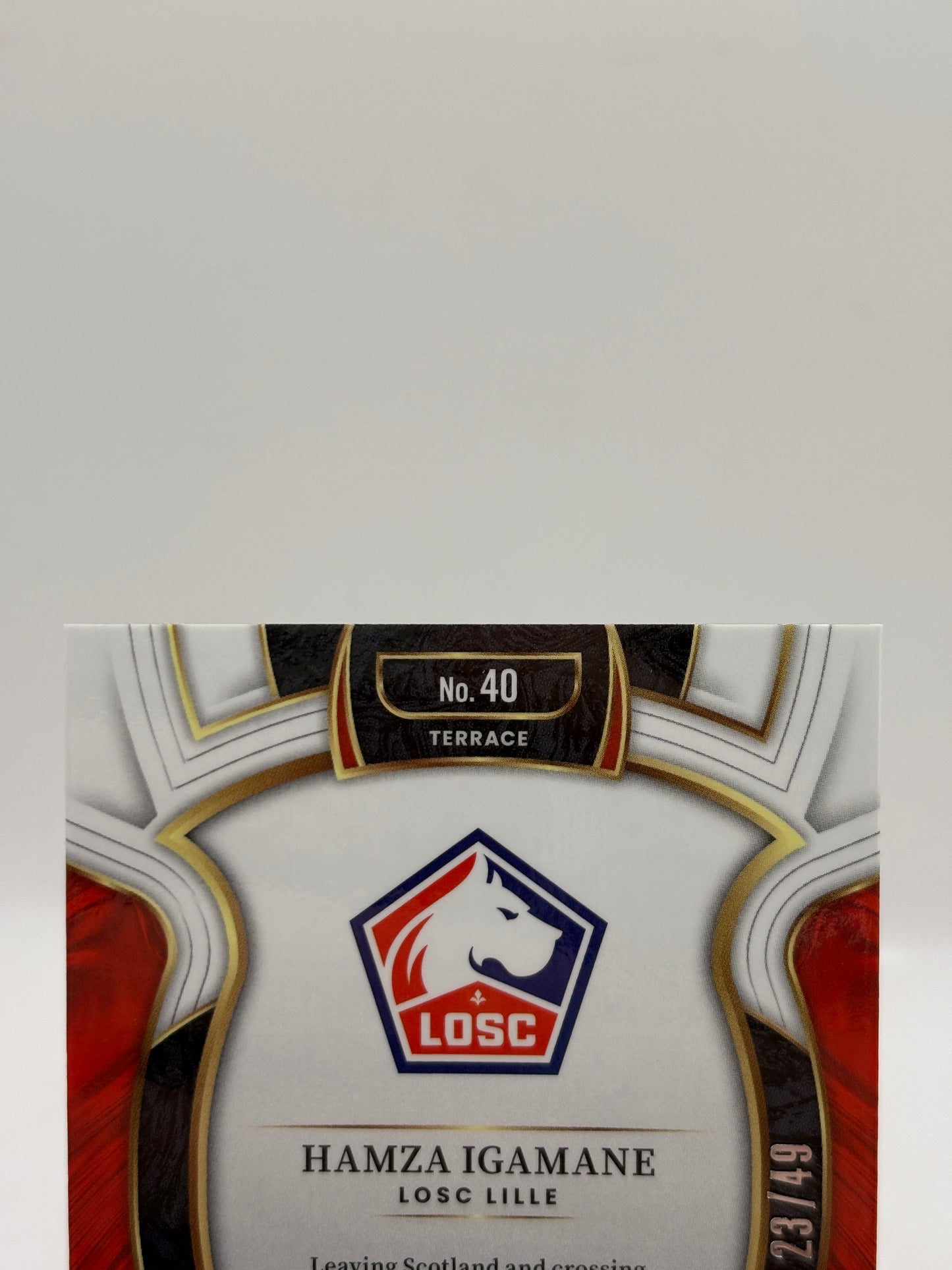 2025-26 Select Ligue 1 - Hamza Igamane #40 Pink Dragon Scale /49