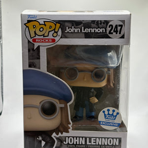 Funko POP! Rocks John Lennon #247 John Lennon Funko Exclusive FRENLY BRICKS - Open 7 Days
