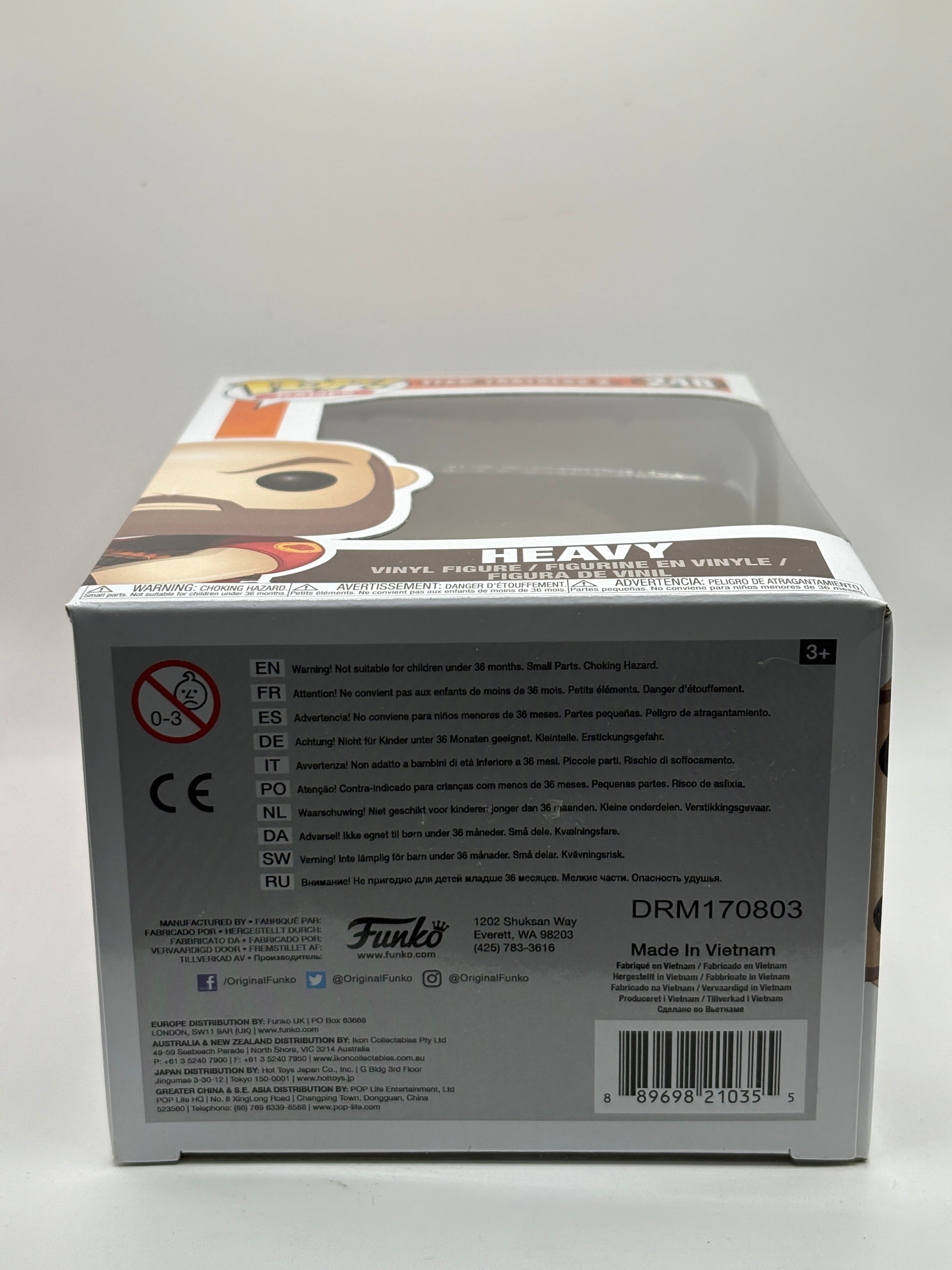 Funko POP! Games Team Fortress 2 #248 Heavy Vinyl Figure RARE FRENLY BRICKS - Open 7 Days