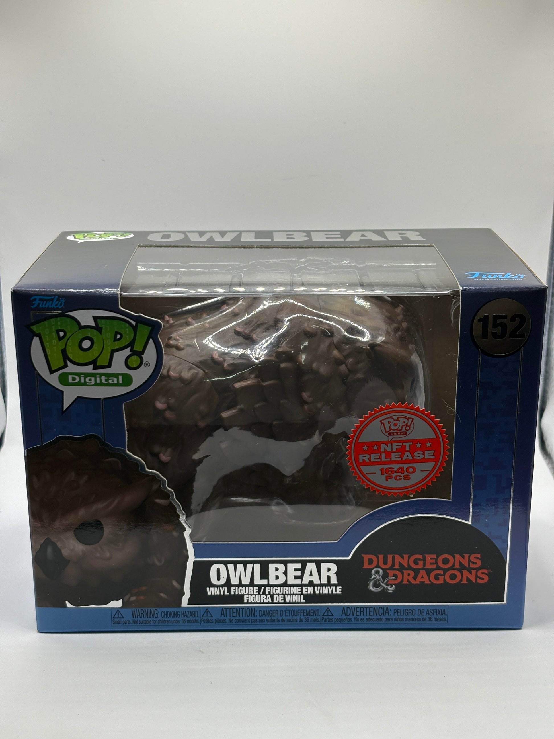 Funko POP! Digital Dungeons & Dragons #152 Owlbear NFT Release 1640 Pieces FRENLY BRICKS - Open 7 Days