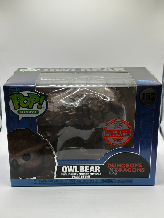 Funko POP! Digital Dungeons & Dragons #152 Owlbear NFT Release 1640 Pieces FRENLY BRICKS - Open 7 Days