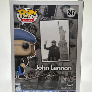 Funko POP! Rocks John Lennon #247 John Lennon Funko Exclusive FRENLY BRICKS - Open 7 Days