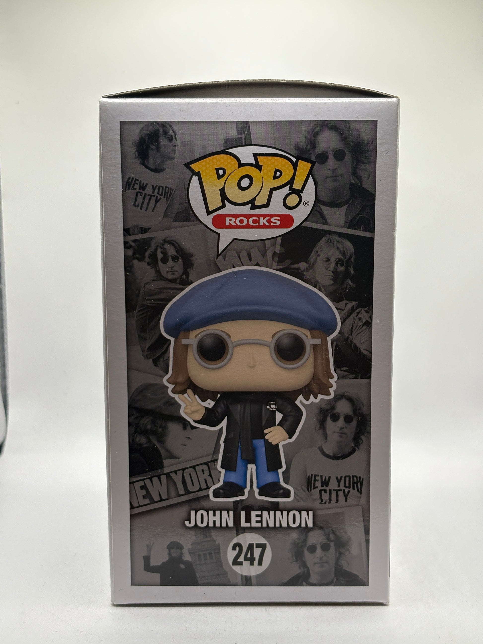 Funko POP! Rocks John Lennon #247 John Lennon Funko Exclusive FRENLY BRICKS - Open 7 Days