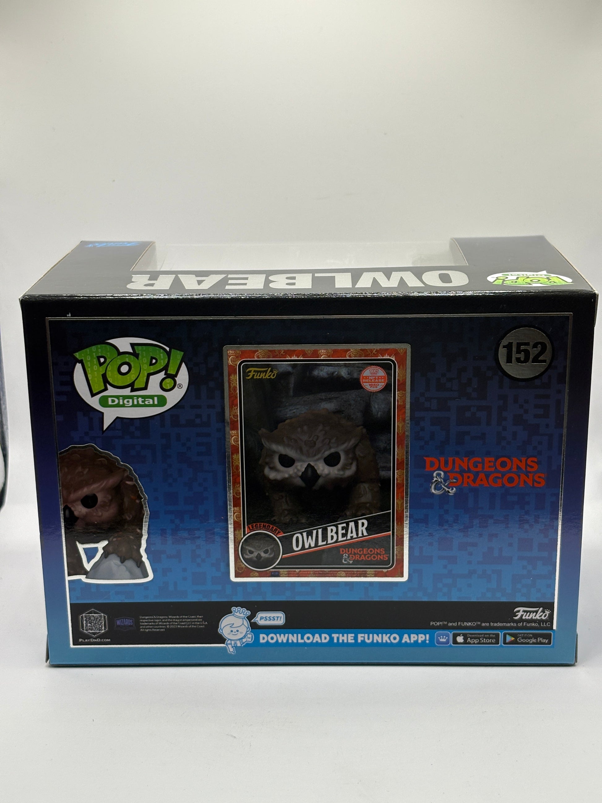 Funko POP! Digital Dungeons & Dragons #152 Owlbear NFT Release 1640 Pieces FRENLY BRICKS - Open 7 Days