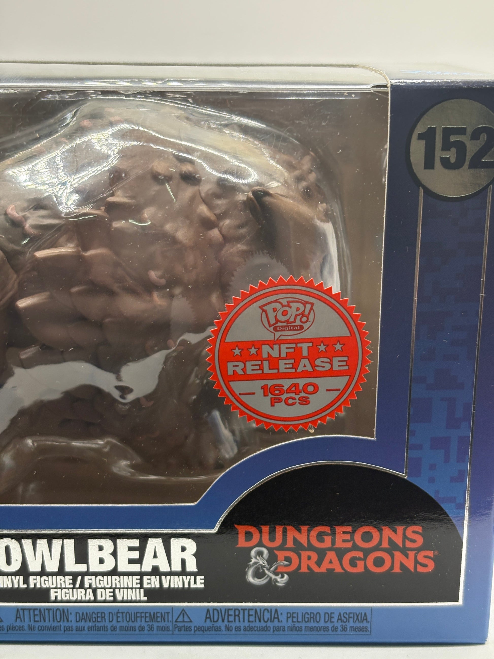 Funko POP! Digital Dungeons & Dragons #152 Owlbear NFT Release 1640 Pieces FRENLY BRICKS - Open 7 Days