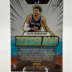 2024-25 Panini Mosaic Basketball - Victor Wembanyama Thunder Road Green Mosaic FRENLY BRICKS - Open 7 Days